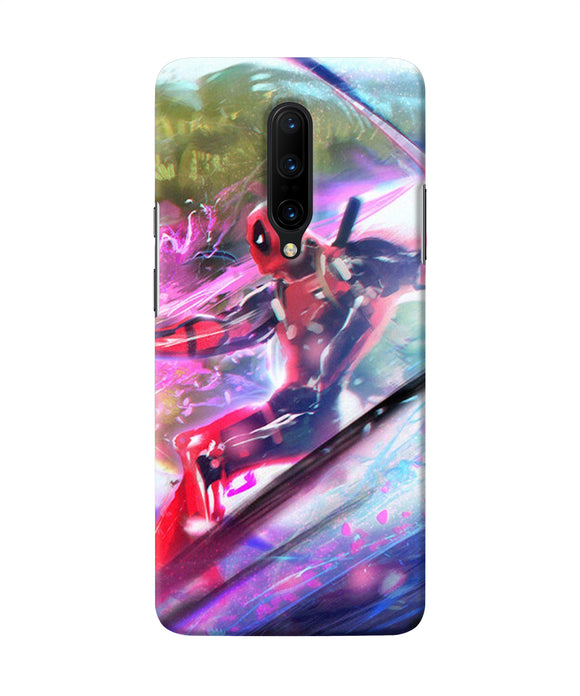 Deadpool Super Hero Oneplus 7 Pro Back Cover