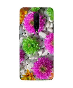 Natural Flower Stones Oneplus 7 Pro Back Cover