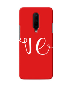 Love Two Oneplus 7 Pro Back Cover