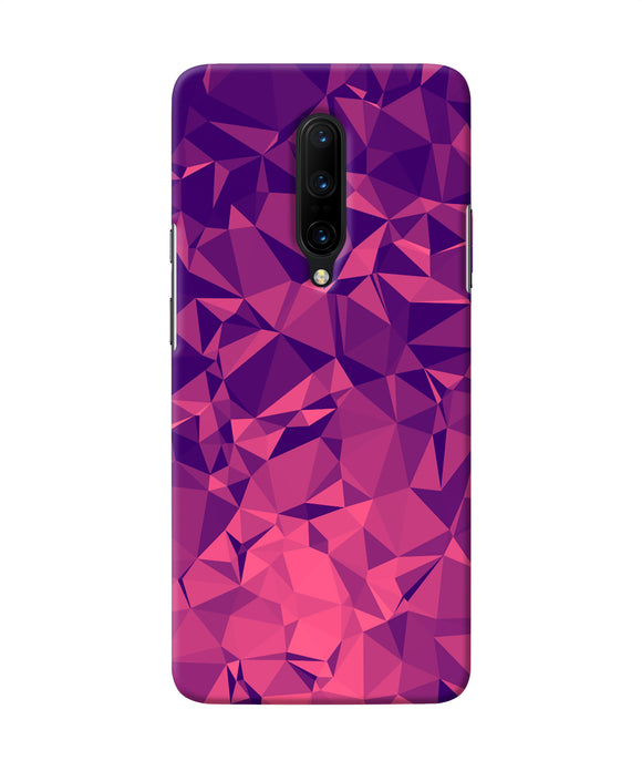 Abstract Red Blue Shine Oneplus 7 Pro Back Cover