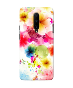 Flowers Print Oneplus 7 Pro Back Cover