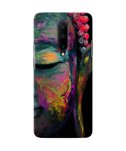 Buddha Face Painting Oneplus 7 Pro Back Cover