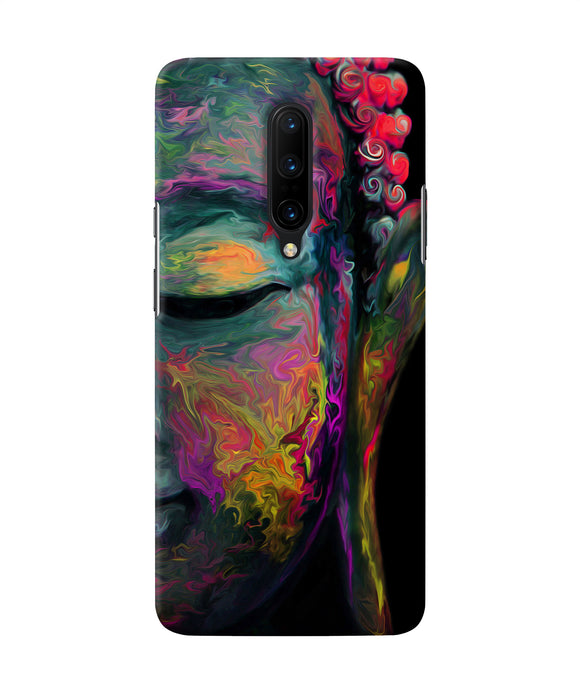 Buddha Face Painting Oneplus 7 Pro Back Cover