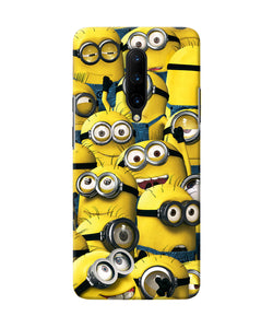 Minions Crowd Oneplus 7 Pro Back Cover