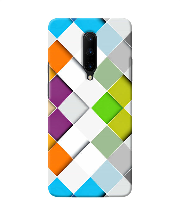 Abstract Color Box Oneplus 7 Pro Back Cover