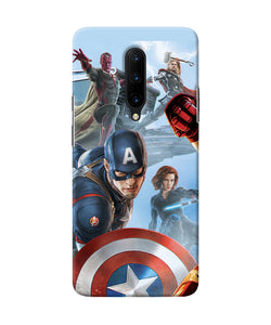 Avengers On The Sky Oneplus 7 Pro Back Cover