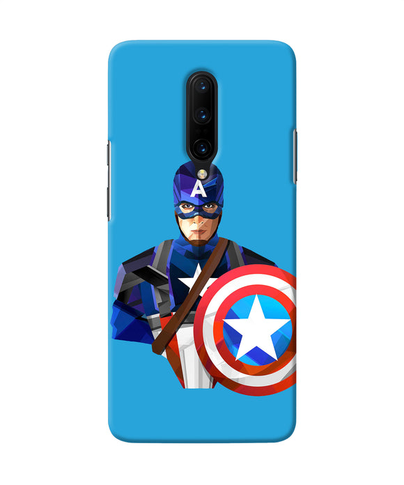 Captain America Character Oneplus 7 Pro Back Cover