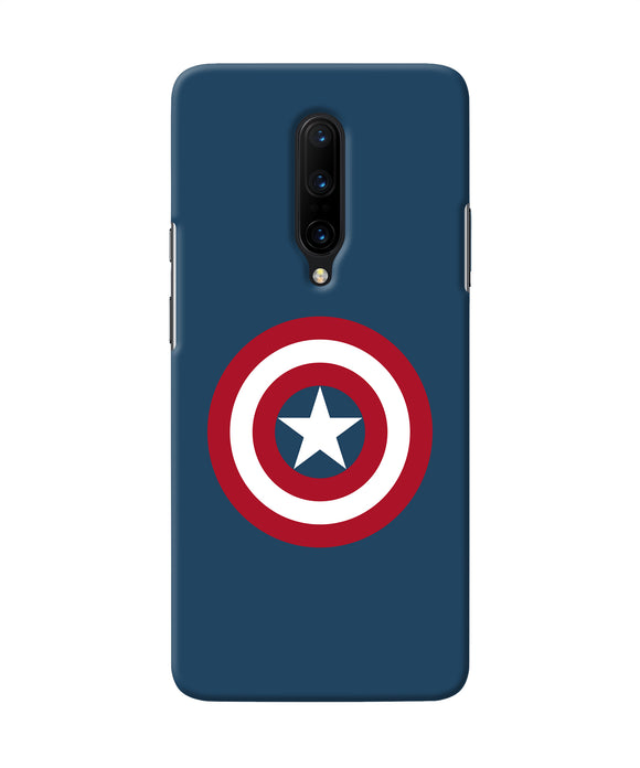 Captain America Logo Oneplus 7 Pro Back Cover