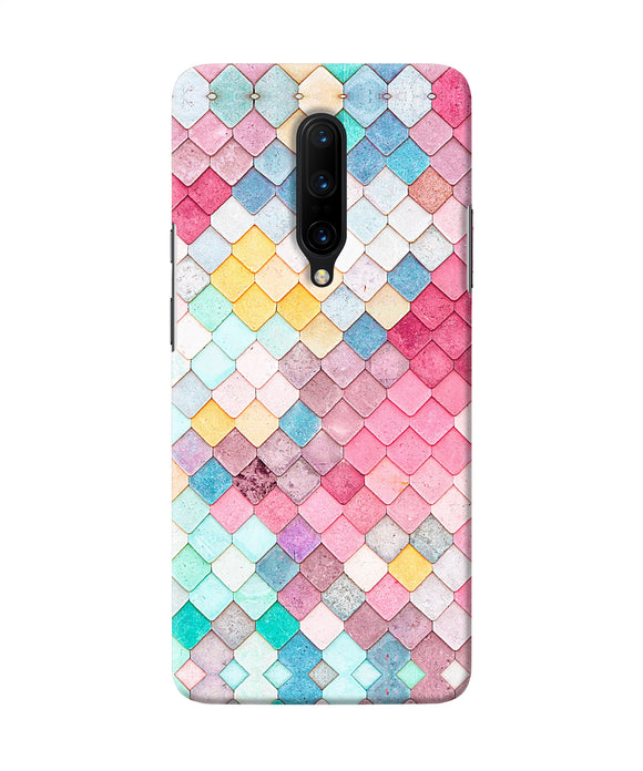 Colorful Fish Skin Oneplus 7 Pro Back Cover