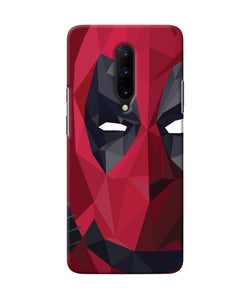 Abstract Deadpool Half Mask Oneplus 7 Pro Back Cover