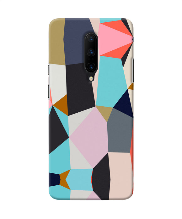 Abstract Colorful Shapes Oneplus 7 Pro Back Cover