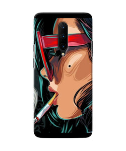 Smoking Girl Oneplus 7 Pro Back Cover