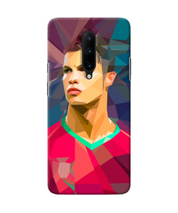 Abstract Ronaldo Oneplus 7 Pro Back Cover