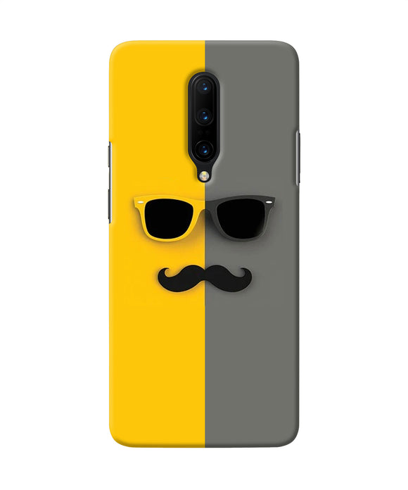 Mustache Glass Oneplus 7 Pro Back Cover