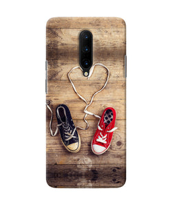 Shoelace Heart Oneplus 7 Pro Back Cover