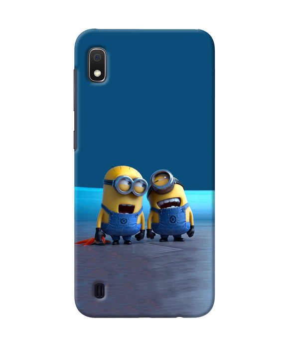 Minion Laughing Samsung A10 Back Cover