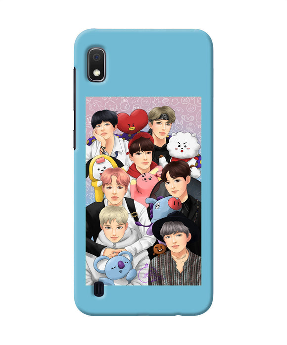 BTS with animals Samsung A10 Back Cover