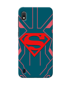 Superman Techno Samsung A10 Real 4D Back Cover