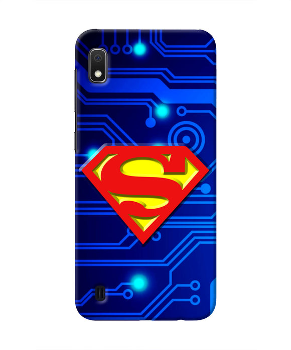 Superman Abstract Samsung A10 Real 4D Back Cover