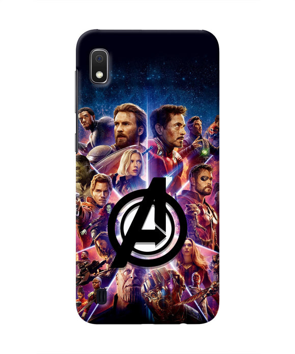 Avengers Superheroes Samsung A10 Real 4D Back Cover