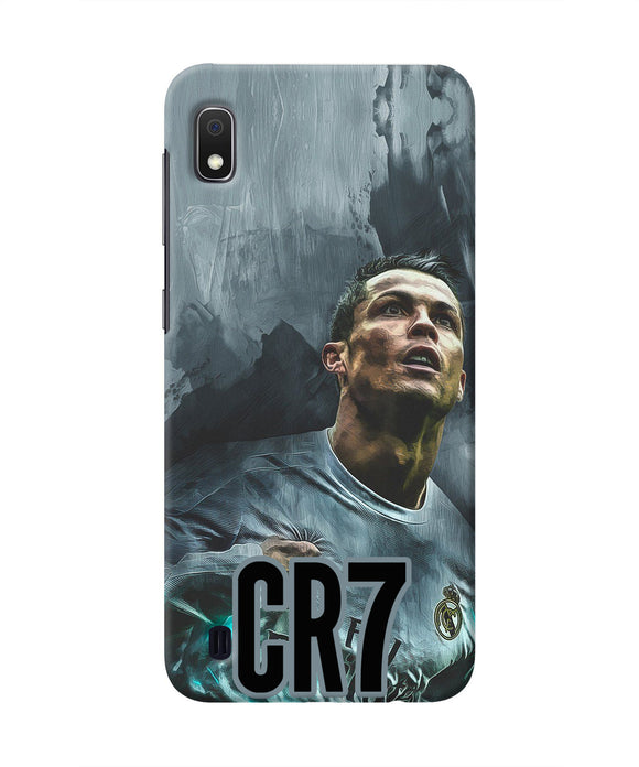 Christiano Ronaldo Grey Samsung A10 Real 4D Back Cover