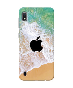 Apple Ocean Samsung A10 Real 4D Back Cover