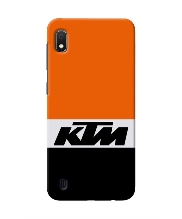 KTM Colorblock Samsung A10 Real 4D Back Cover