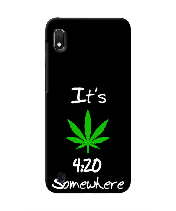Weed Quote Samsung A10 Real 4D Back Cover
