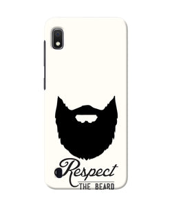 Respect the Beard Samsung A10 Real 4D Back Cover