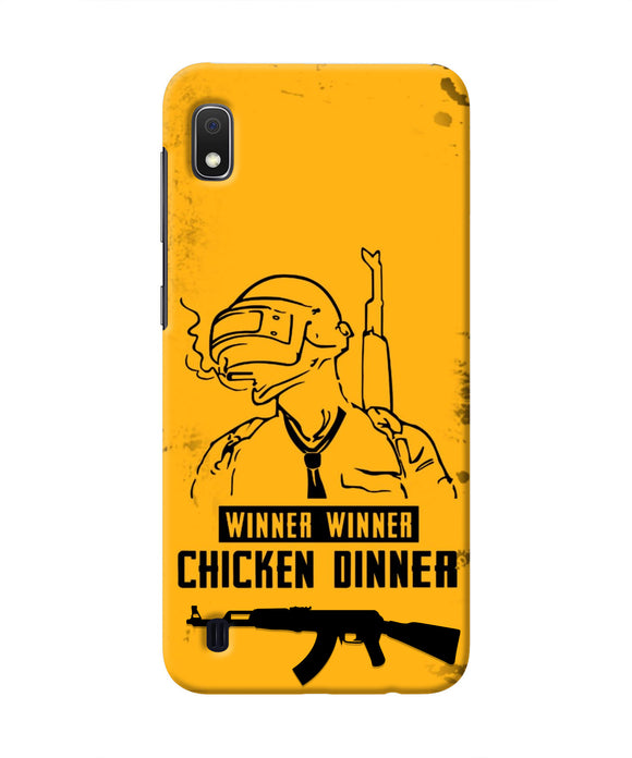 PUBG Chicken Dinner Samsung A10 Real 4D Back Cover