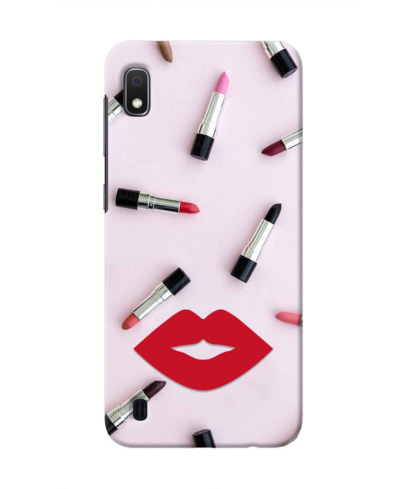 Lips Lipstick Shades Samsung A10 Real 4D Back Cover