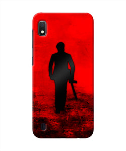 Rocky Bhai with Gun Samsung A10 Real 4D Back Cover