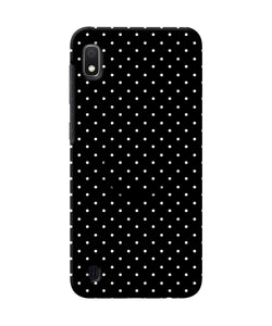 White Dots Samsung A10 Pop Case