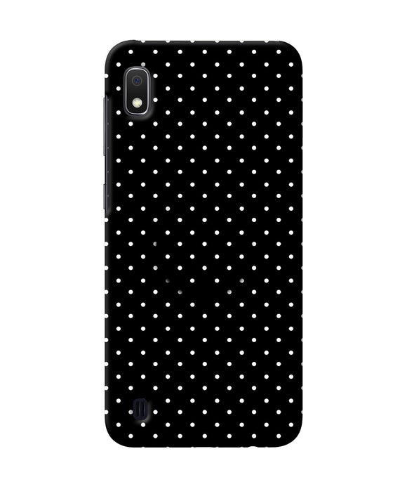 White Dots Samsung A10 Pop Case