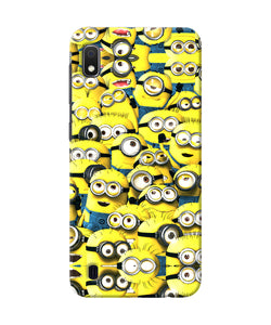 Minions Mini Crowd Samsung A10 Back Cover