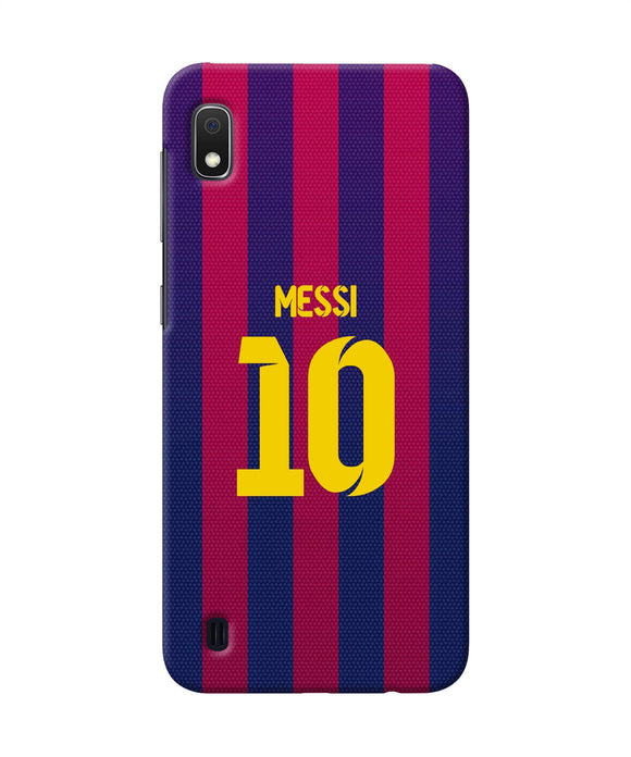 Messi 10 Tshirt Samsung A10 Back Cover
