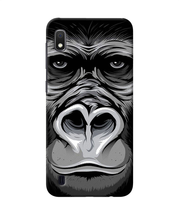 Black Chimpanzee Samsung A10 Back Cover
