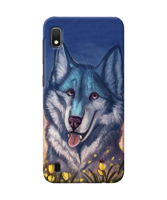 Cute Wolf Samsung A10 Back Cover