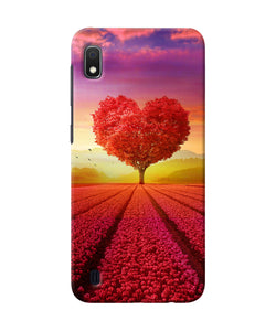 Natural Heart Tree Samsung A10 Back Cover