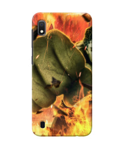 Hulk Smash Samsung A10 Back Cover