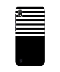 Black And White Print Samsung A10 Back Cover