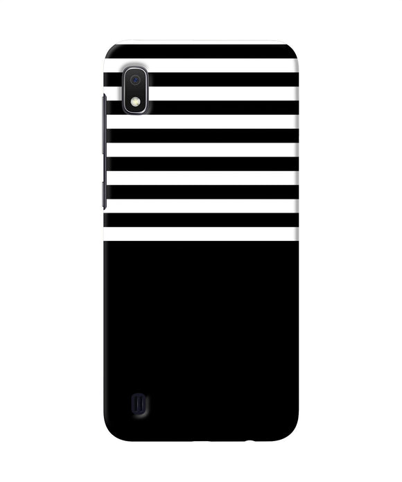 Black And White Print Samsung A10 Back Cover