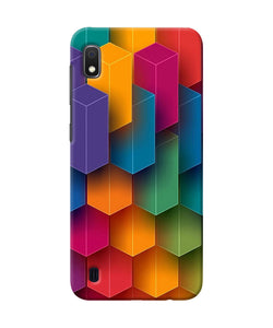 Abstract Rectangle Print Samsung A10 Back Cover