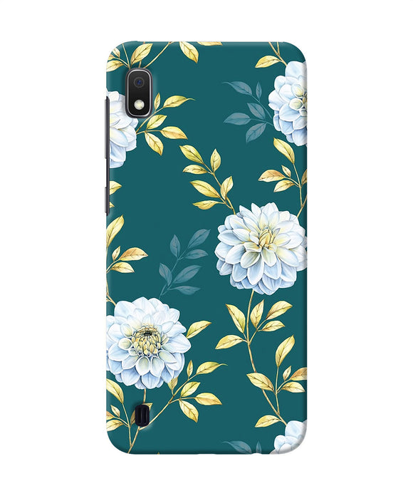 Flower Canvas Samsung A10 Back Cover