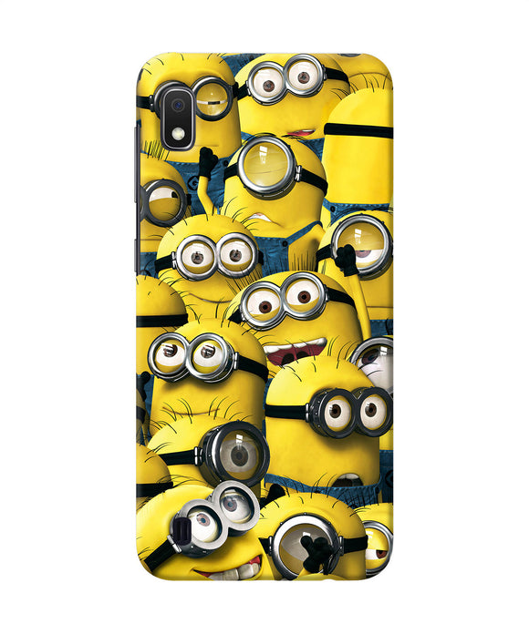 Minions Crowd Samsung A10 Back Cover