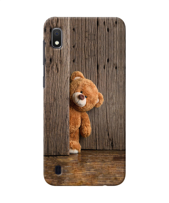 Teddy Wooden Samsung A10 Back Cover