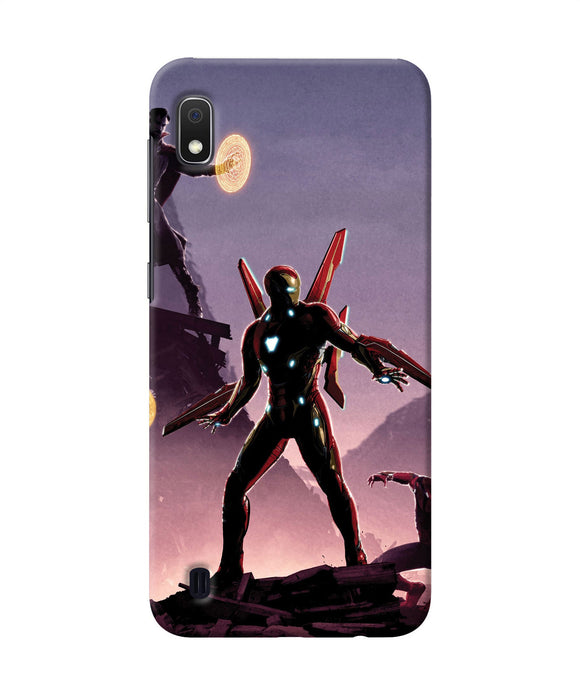 Ironman On Planet Samsung A10 Back Cover