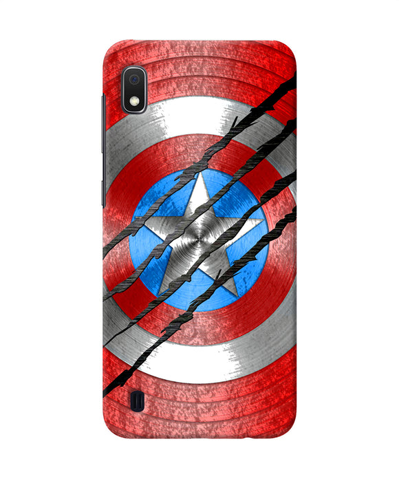 Scratch On Shield Samsung A10 Back Cover
