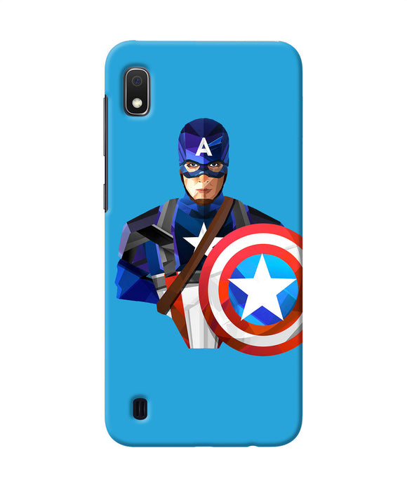 Captain America Character Samsung A10 Back Cover