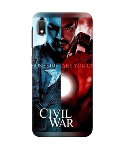 Civil War Samsung A10 Back Cover